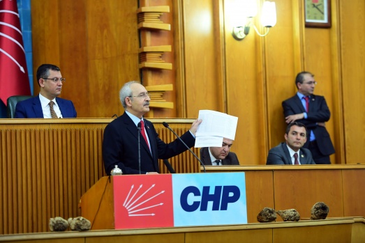 CHP Grup Toplantısından çarpıcı kareler 5
