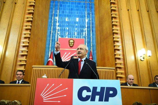 CHP Grup Toplantısından çarpıcı kareler 8