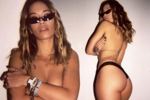 Rita Ora,seksi pozlarıyla Instagram'ı salladı 12