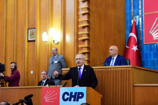 CHP Lideri Grup Toplantısında konuştu...İşte o kareler! 10