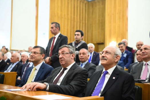 CHP Lideri Grup Toplantısında konuştu...İşte o kareler! 16