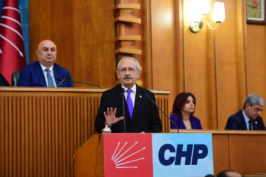CHP Lideri Grup Toplantısında konuştu...İşte o kareler! 8