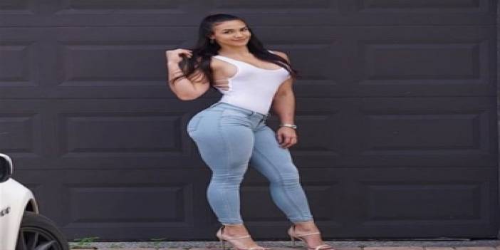 Rus fitness güzeli vücuduyla şaşırtıyor