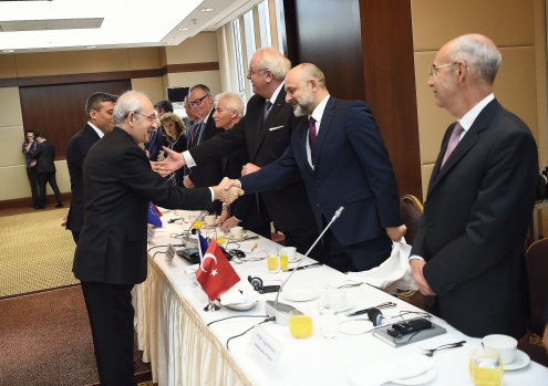 CHP Lideri, AB Ülkeleri Büyükelçileriyle buluştu 10