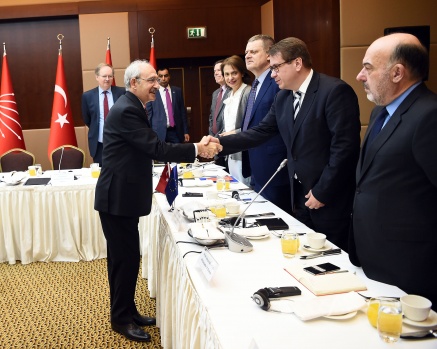 CHP Lideri, AB Ülkeleri Büyükelçileriyle buluştu 11