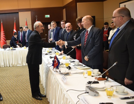 CHP Lideri, AB Ülkeleri Büyükelçileriyle buluştu 12