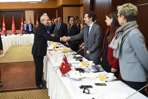 CHP Lideri, AB Ülkeleri Büyükelçileriyle buluştu 15