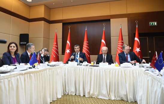 CHP Lideri, AB Ülkeleri Büyükelçileriyle buluştu 17