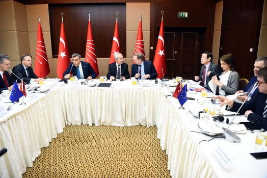 CHP Lideri, AB Ülkeleri Büyükelçileriyle buluştu 18