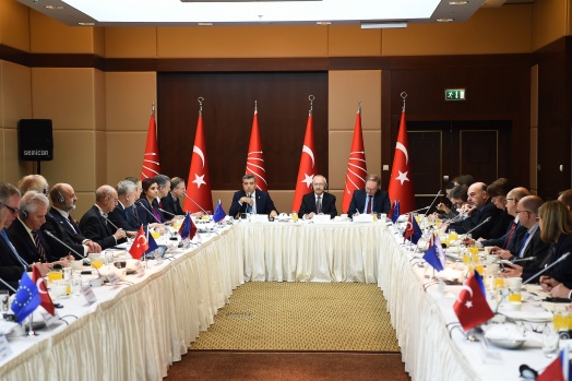 CHP Lideri, AB Ülkeleri Büyükelçileriyle buluştu 19