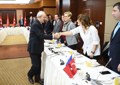 CHP Lideri, AB Ülkeleri Büyükelçileriyle buluştu 20