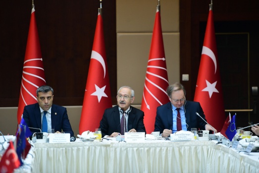 CHP Lideri, AB Ülkeleri Büyükelçileriyle buluştu 4