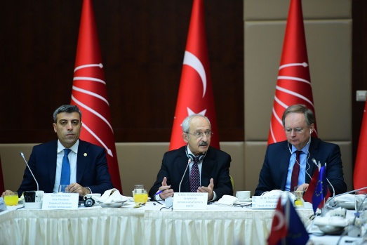 CHP Lideri, AB Ülkeleri Büyükelçileriyle buluştu 5
