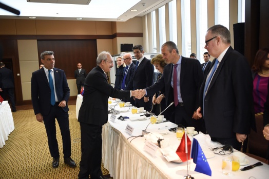 CHP Lideri, AB Ülkeleri Büyükelçileriyle buluştu 7
