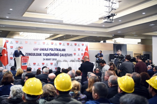 CHP, Zonguldak Taşkömürü Çalıştayı'na katıldı... İşte çarpıcı kareler 16
