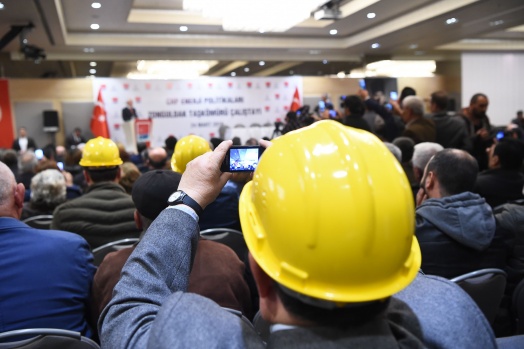 CHP, Zonguldak Taşkömürü Çalıştayı'na katıldı... İşte çarpıcı kareler 22
