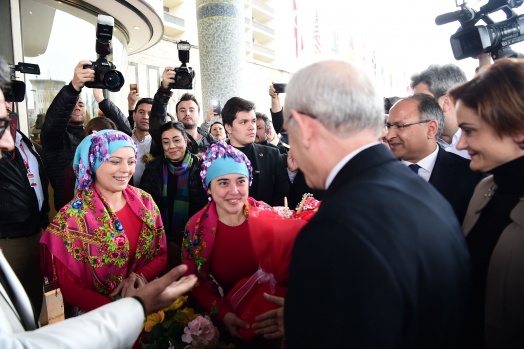 CHP lideri Roman'larla buluştu 6