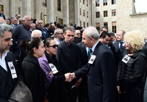 CHP'li vekil için cenaze töreni düzenlendi 16