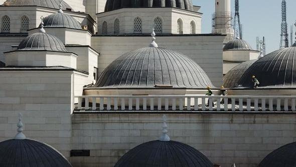 Ve beklenen camide son durum... Açılışa ramak kala görüntülendi 10