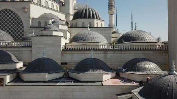 Ve beklenen camide son durum... Açılışa ramak kala görüntülendi 8