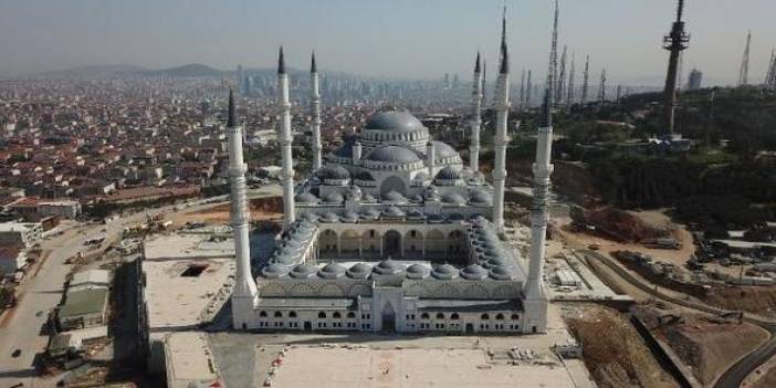 Ve beklenen camide son durum... Açılışa ramak kala görüntülendi