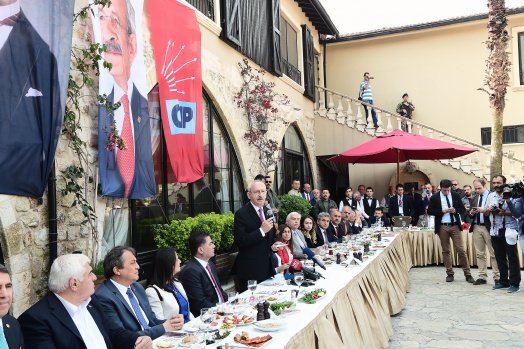 CHP lideri Hataylı iş adamları ile buluştu 15