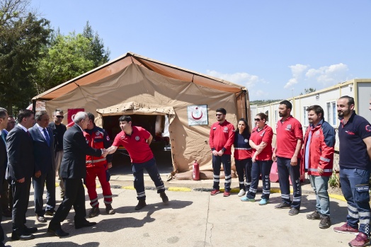 CHP liderinden Sakız Karakolu'na ziyaret 3
