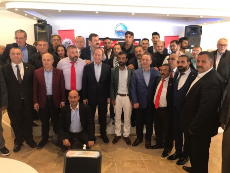 CHP'li Hamzaçebi Romanlar ile biraraya geldi 12
