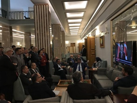 Milletvekilleri Erdoğan'ın açıklamasını böyle izledi 9