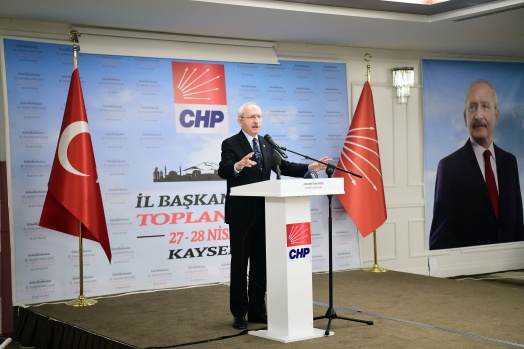 Kayseri CHP İl Başkanları toplantısı 17