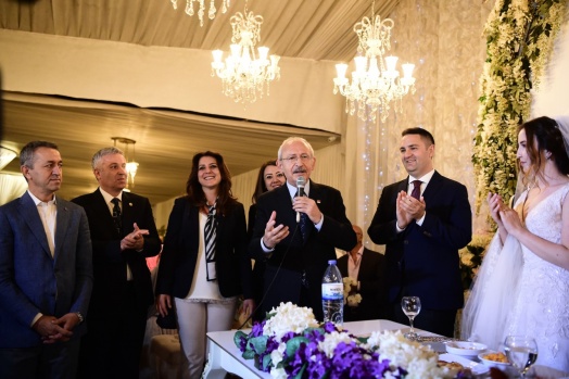 Kılıçdaroğlu Kayseri'de nikah törenine katıldı 3