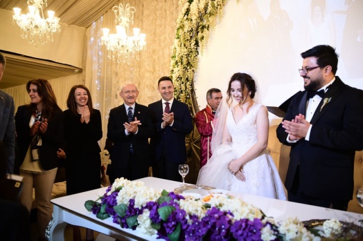Kılıçdaroğlu Kayseri'de nikah törenine katıldı 5