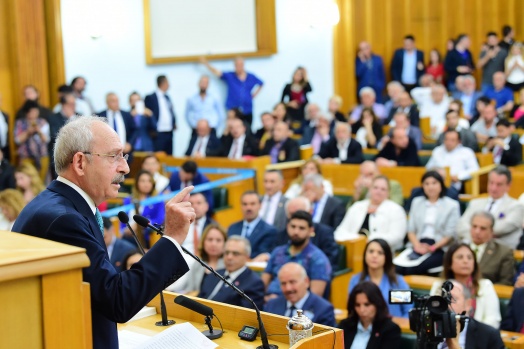 CHP lideri Grup Toplantısı'nda konuştu 23