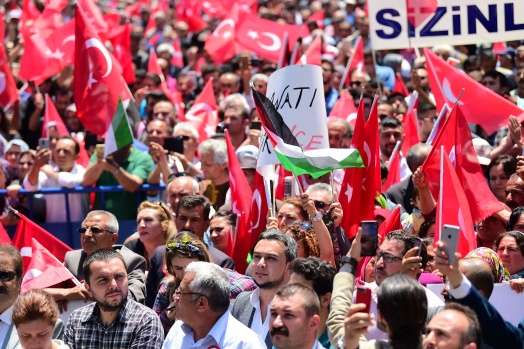 Aksaray miting fotoğrafları 16