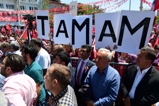 Aksaray miting fotoğrafları 17