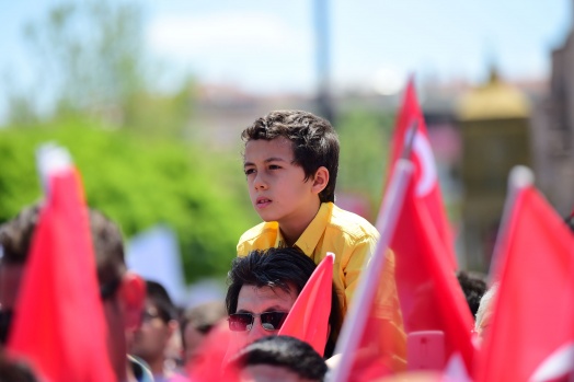 Aksaray miting fotoğrafları 3