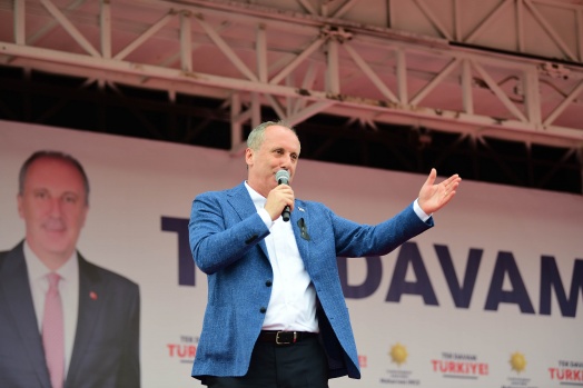 Niğde'de Muharrem İnce coşkusu 2