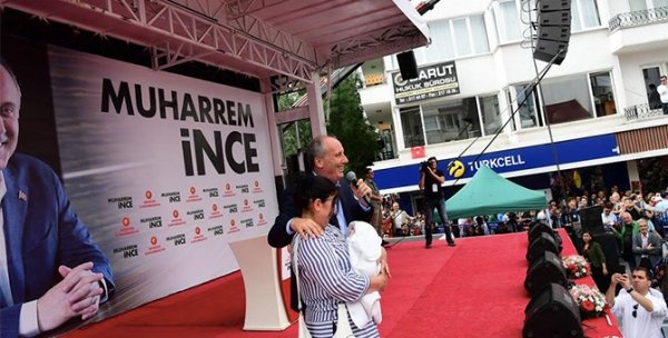 Muharrem İnce'nin Bolu mitinginden renkli kareler 3