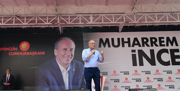Muharrem İnce'nin Bolu mitinginden renkli kareler 8