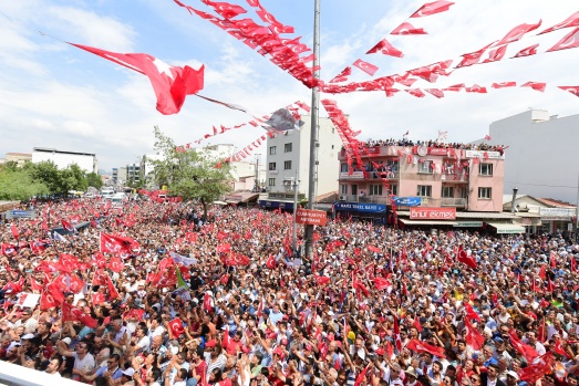 Muharrem İnce Menderes'te coşkuyla karşılandı 8