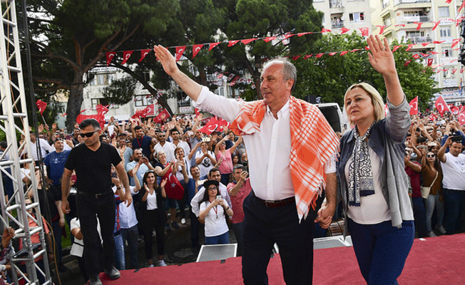 Muharrem İnce'ye Bergama'da coşkulu karşılama 1
