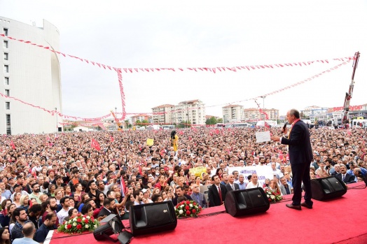Malatya'da Muharrem İnce coşkusu 2