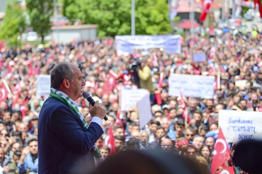 Muharrem İnce'ye Kars'ta coşkulu karşılama 6