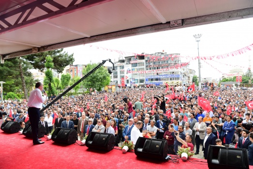 Muharrem İnce'ye Van'da coşkulu karşılama 3