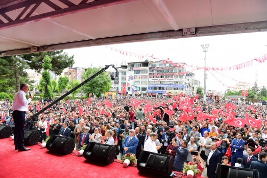 Muharrem İnce'ye Van'da coşkulu karşılama 4