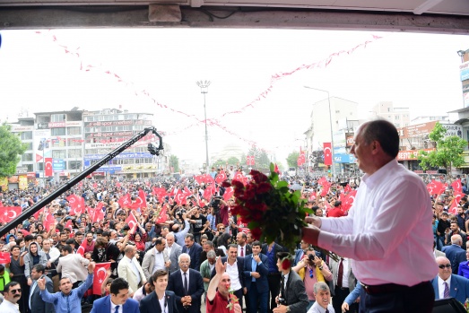 Muharrem İnce'ye Van'da coşkulu karşılama 5