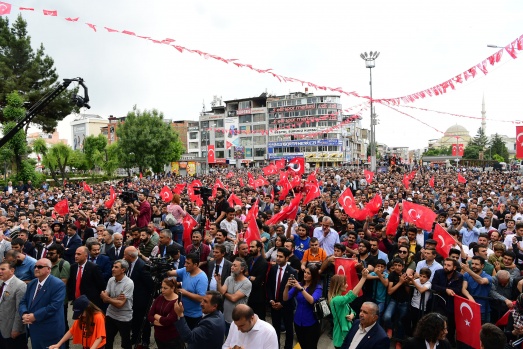 Muharrem İnce'ye Van'da coşkulu karşılama 6