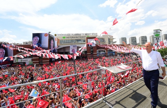 Muharrem İnce'ye Batıkent'te coşkulu karşılama 5