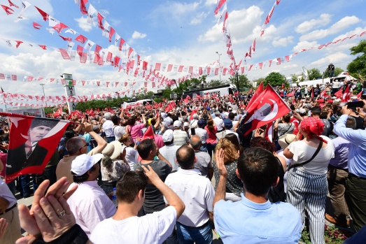 Muharrem İnce'ye Batıkent'te coşkulu karşılama 7