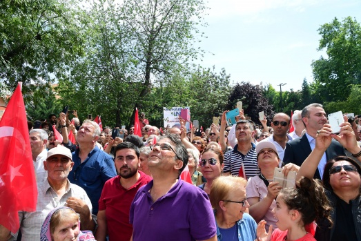Muharrem İnce'ye Yenimahalle'de coşkulu karşılama 2